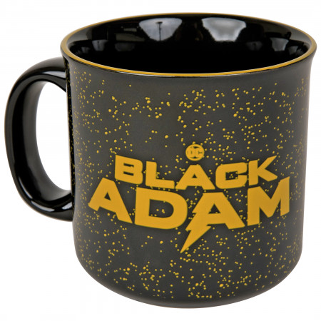 Black Adam Logo 20 Ounce Camper Mug